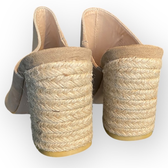 10-017 Sbicca Suede Block Espadrille Sandals - Picture 7 of 13